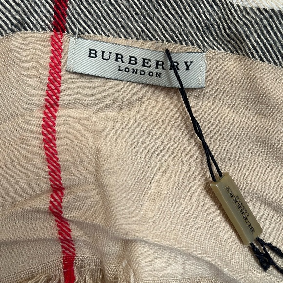 Burberry classic check archive beige with equestrian knight scarf unisex - Picture 5 of 7